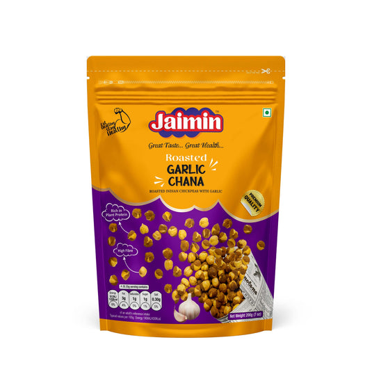 Jaimin Roasted Garlic Chana 200g