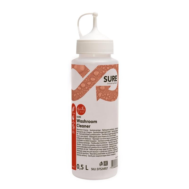 SURE Washroom Cleaner Dosierflaschen | Flasche (1 Stück)