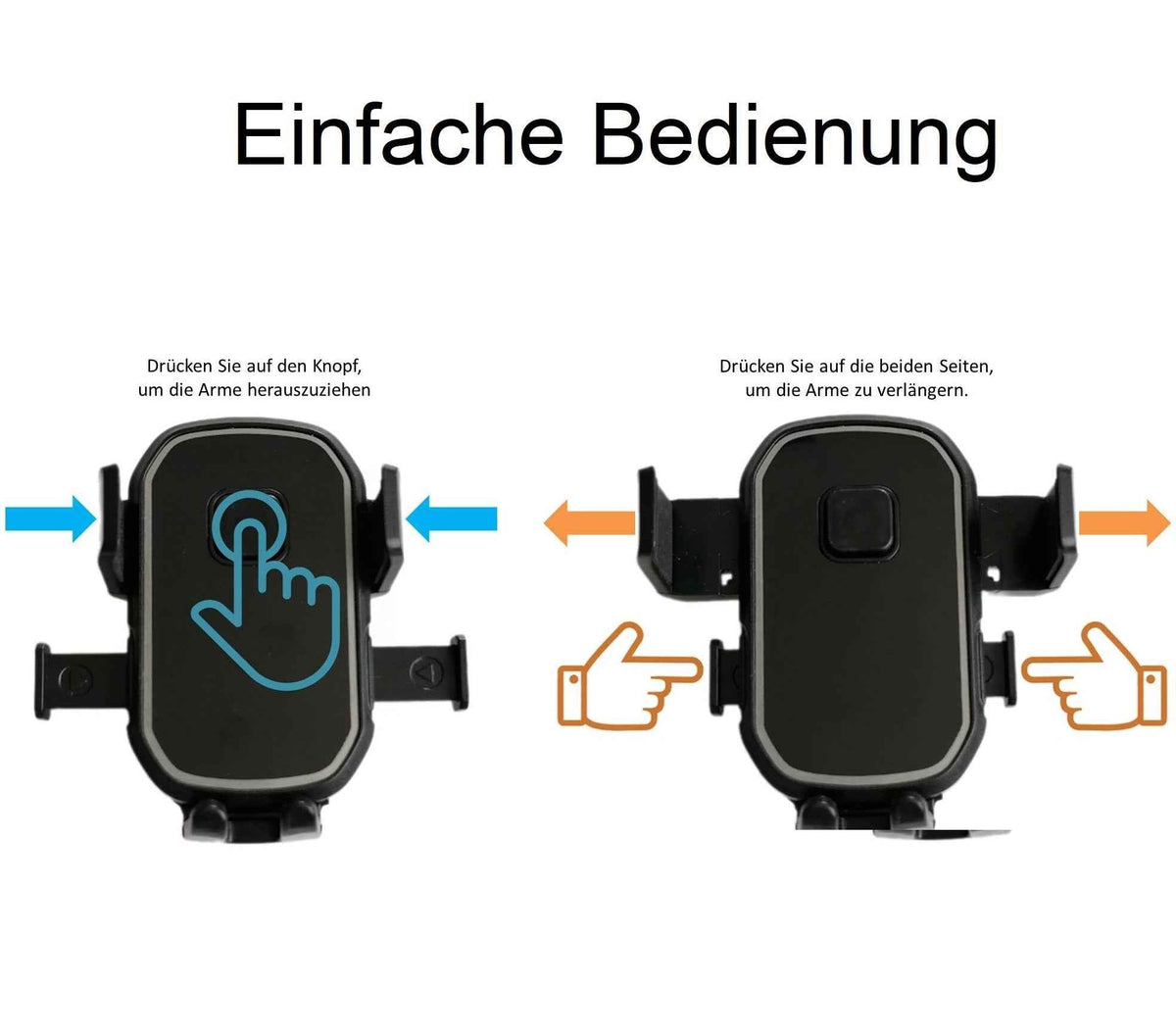 DREIKS Auto Handyhalterung Autohalterung Kfz Halterung Handy Halterung Halter Lüftung