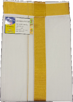 DHOTHI VELCRO GOLDEN JERRY - 3.8 MTR product image 1