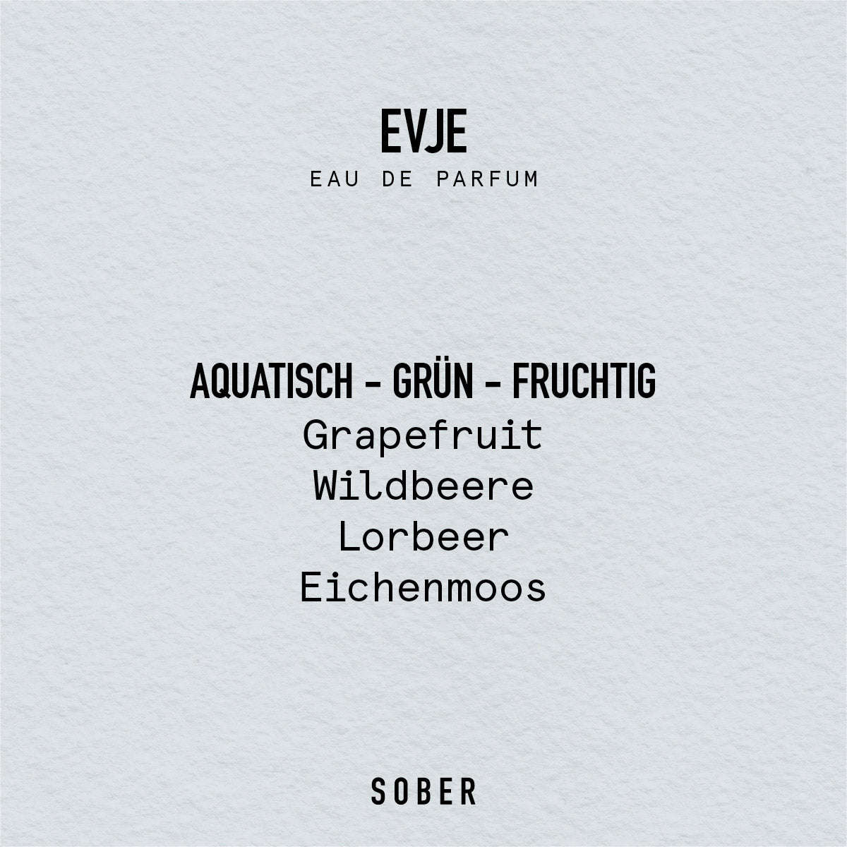 EVJE - Eau de Parfum Namma Markt