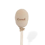 Deko Stoffballon Velours – personalisierbar