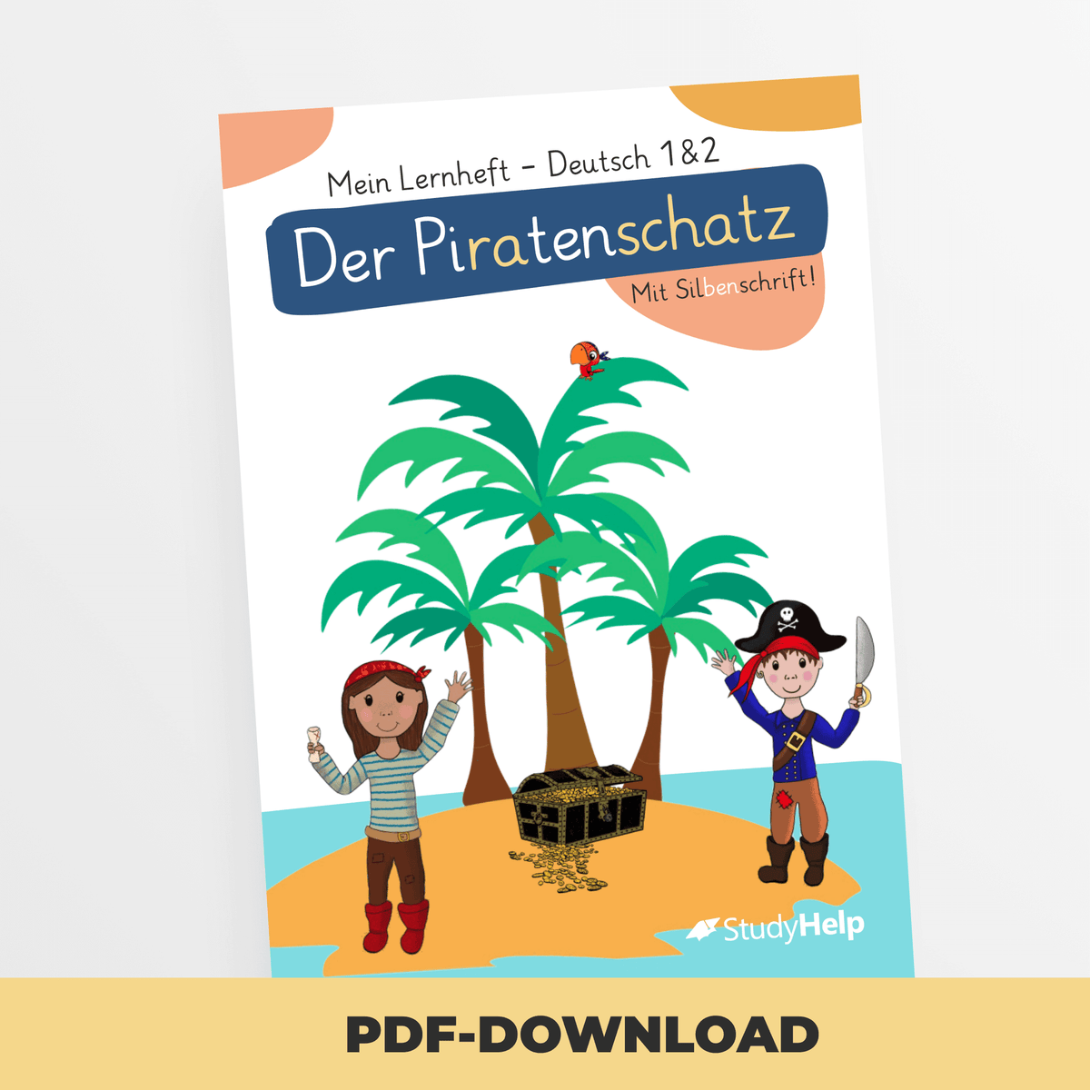 Deutsch Klasse 1 & 2 - Der Piratenschatz