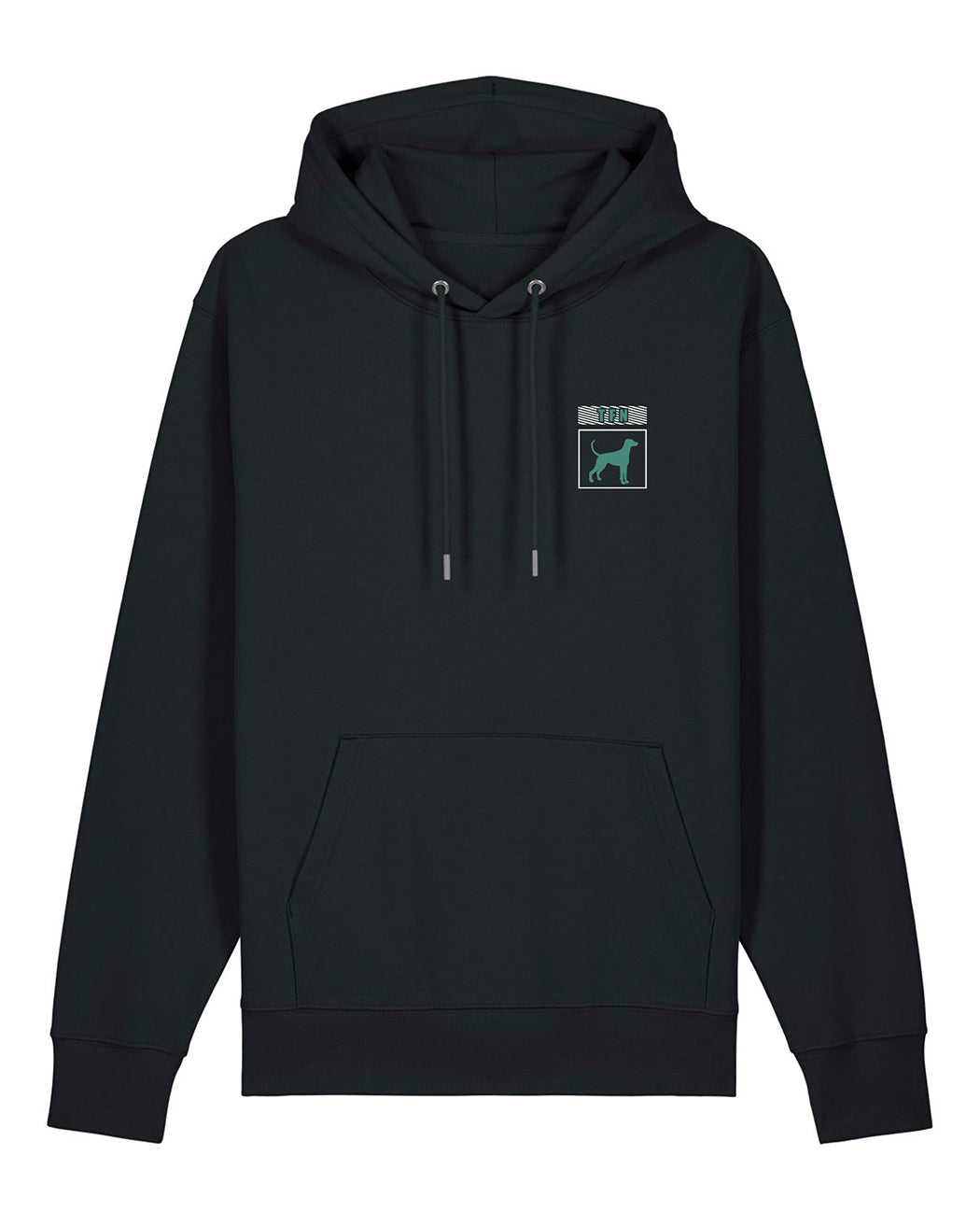 "Don't judge the dog" Unisex Hoodie (Dobermann)