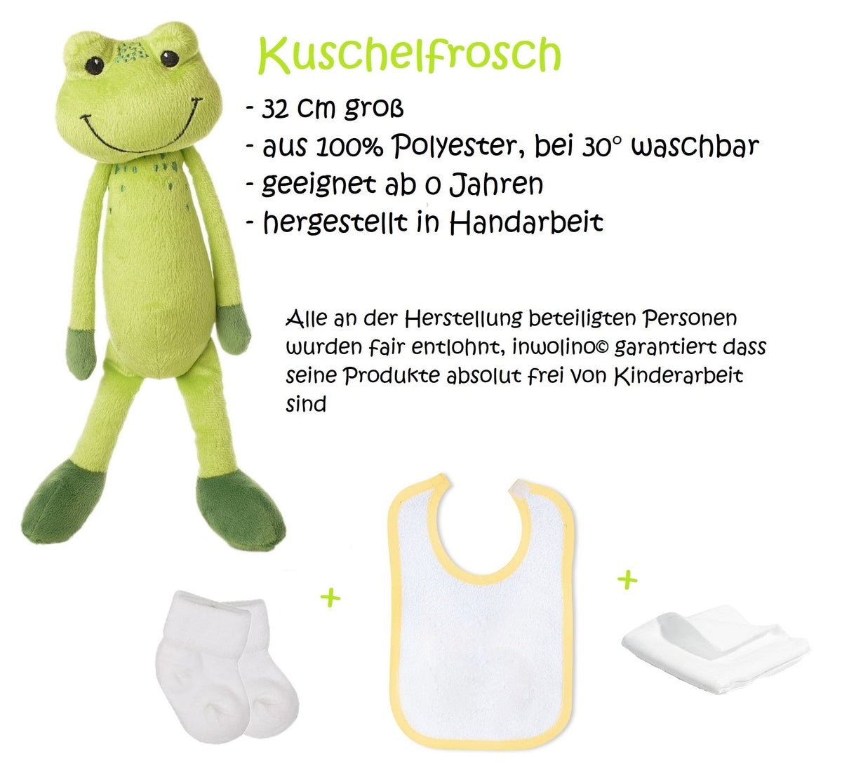 Windeltorte Windeldreirad Frosch grün zur Geburt