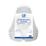 Dr. Becher Siebeinsätze für Urinale - 4 Stück | Packung (4 Stück)