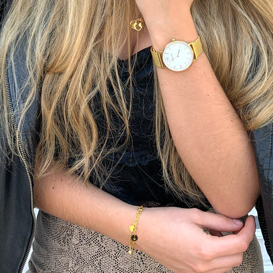 'ENDLESS LOVE' BRACELET 18K GOLD PLATED