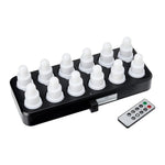 LED Set, Warmweiß & Multicolor - 12 Stück Farbwechsel Leuchten | Packung (1 Stück)
