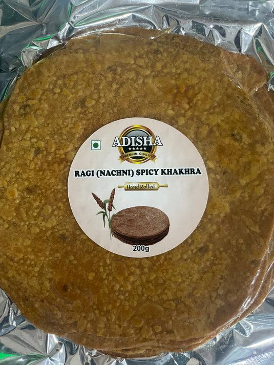 Adisha Ragi (Nachni) spicy Khakhra 200g