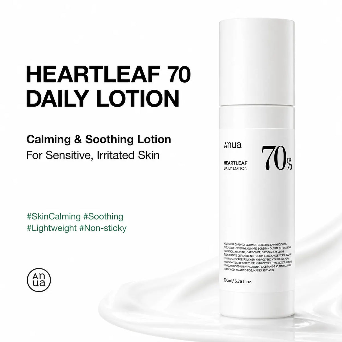Anua Heartleaf 70% Daily Lotion 200ml