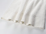 Elegantes Damen Woll-Tweedkleid Weiß