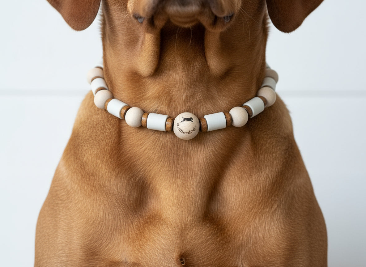 Hundekette EM-Keramik-Wood-Flex