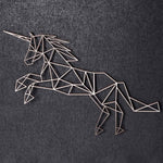 Origami Einhorn V2 aus Holz -