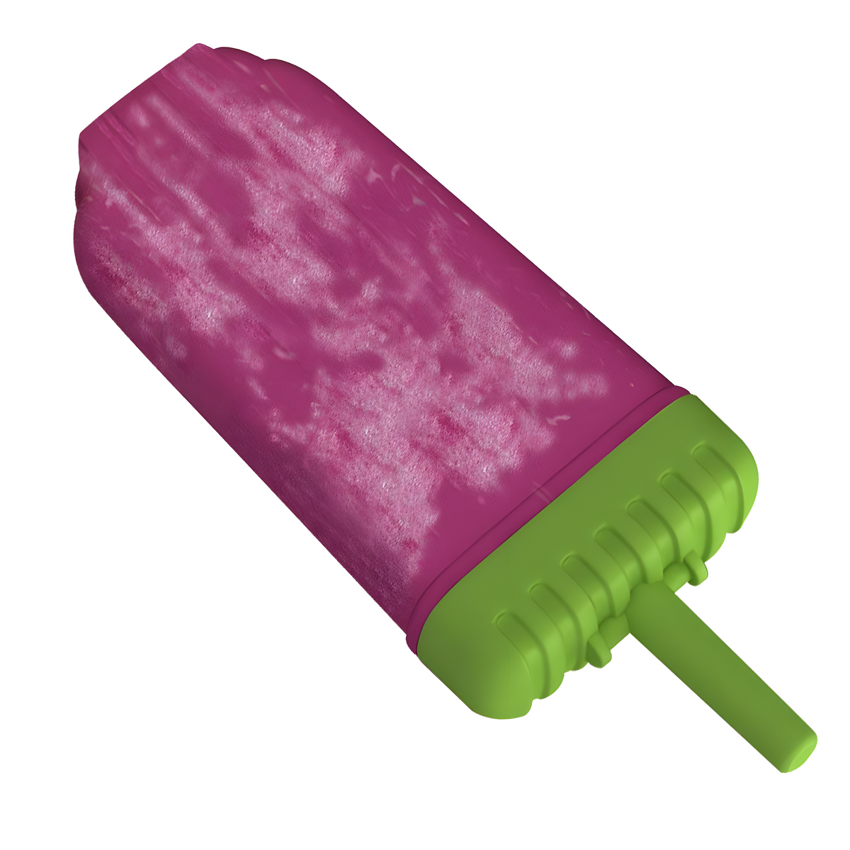 Eisformen am Stiel aus Kunststoff Eislutscher Grün - 6 Stück