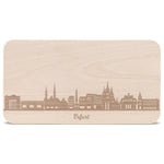 Frühstücksbrettchen Skyline Erfurt