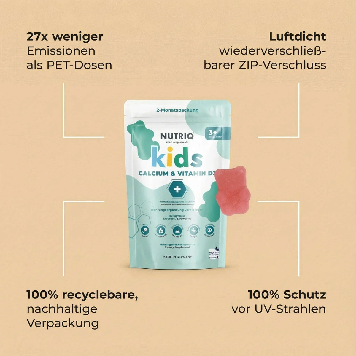 Kids Calcium & Vitamin D3 Namma Markt