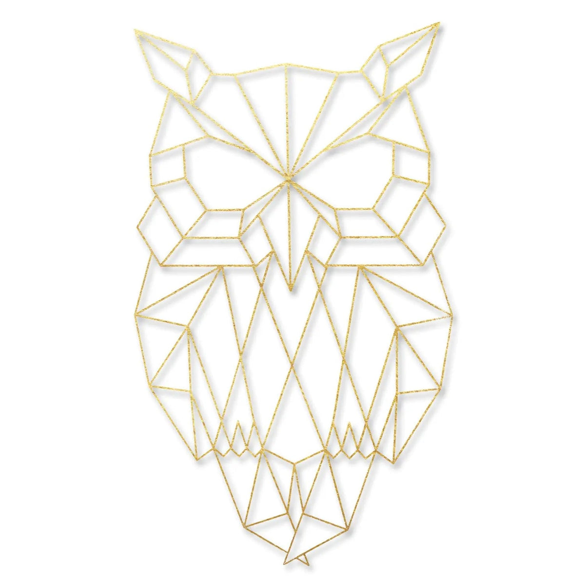 Origami Eule aus Holz -