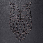 Origami Eule aus Holz -