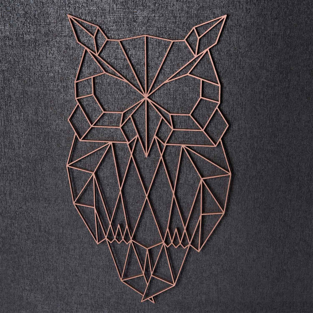 Origami Eule aus Holz -