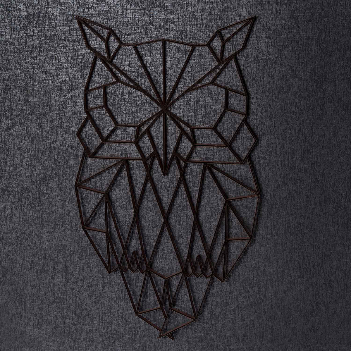 Origami Eule aus Holz -