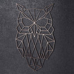 Origami Eule aus Holz -