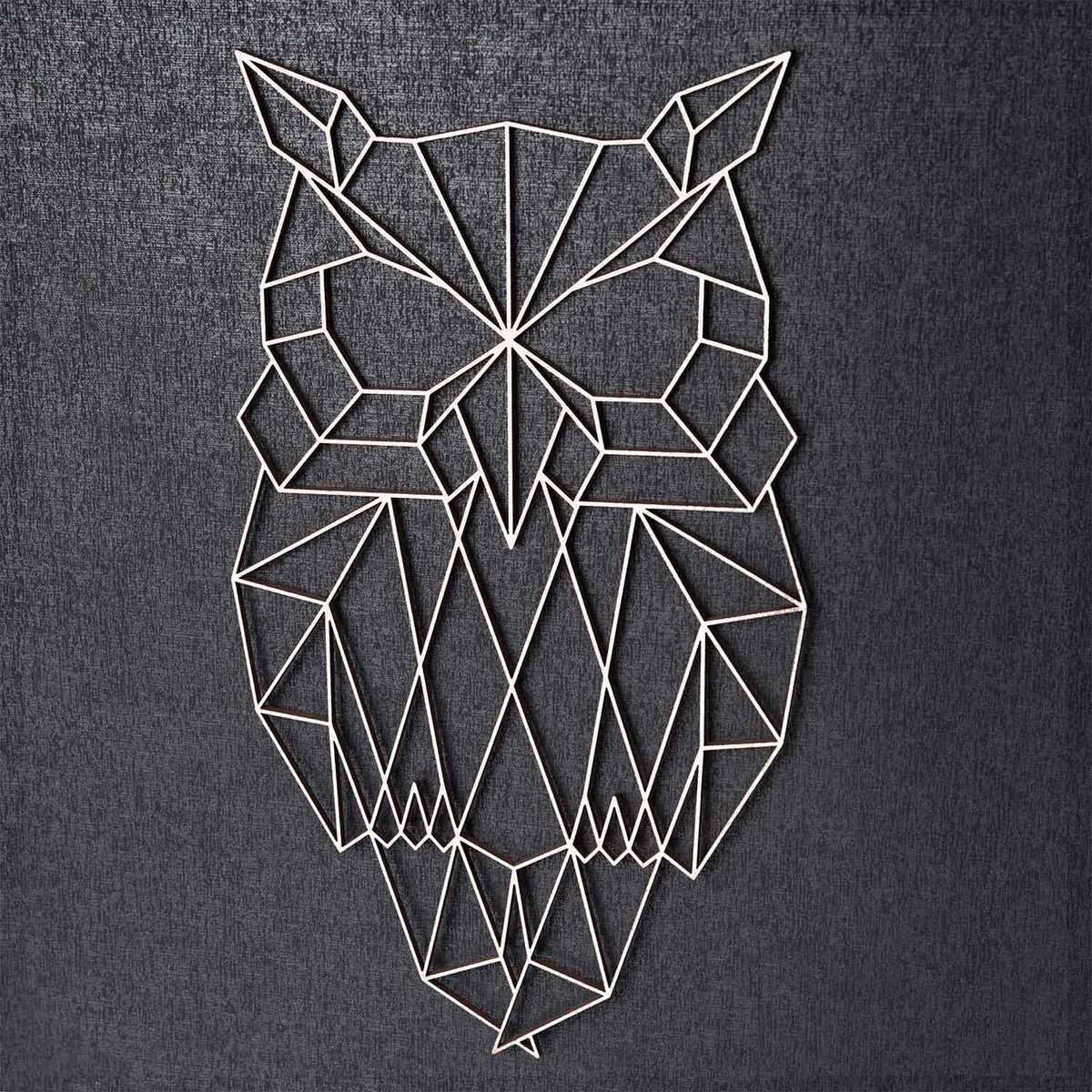 Origami Eule aus Holz -