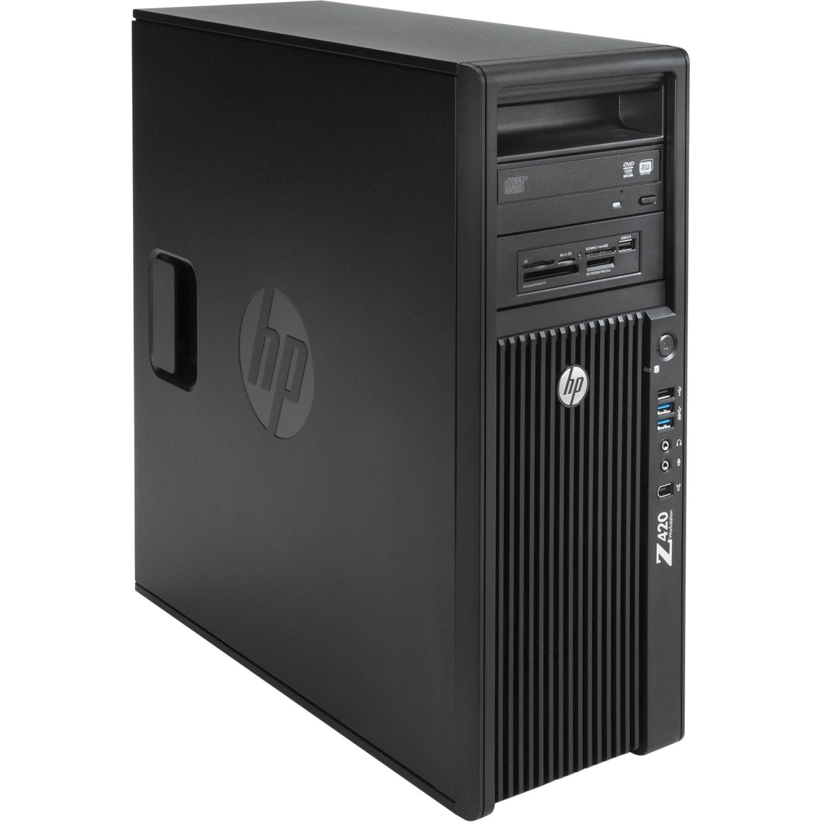 HP Z420 Intel Xeon Quad Core E5 256GB SSD + 500GB HDD 32GB Windows 10 Pro MAR Nvidia Quadro