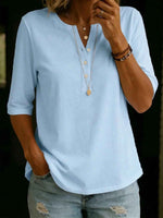 Damen Henley Shirt