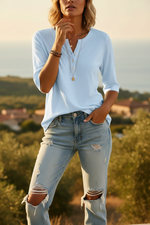 Damen Henley Shirt