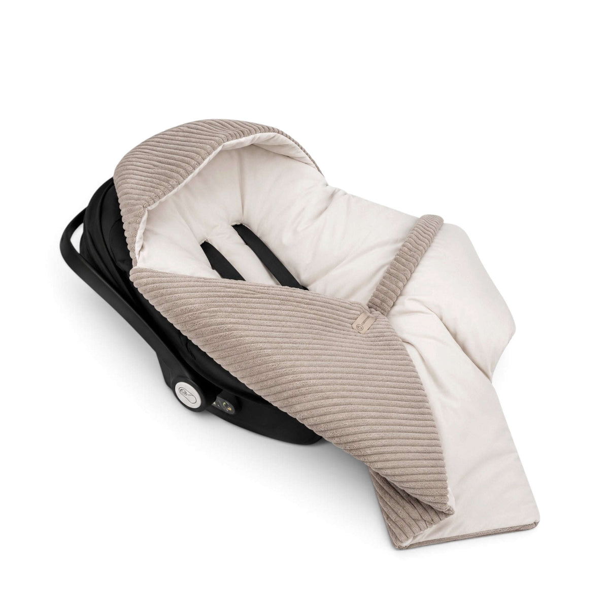 Einschlagdecke Cord – 2.5 TOG Babyschale