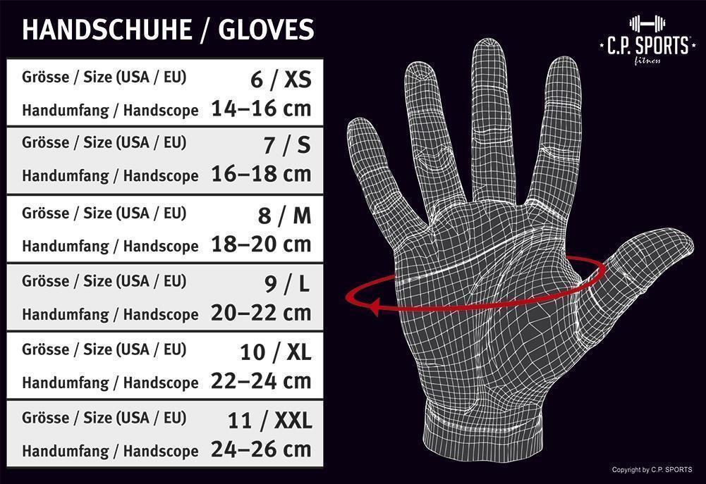 IRON - Fitness Handschuhe / Mountainbiking - C.P. SPORTS - F6