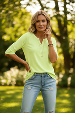 Damen Henley Shirt