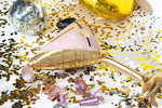 Folienballon Sektglas Gold Rosa | 126x93 cm