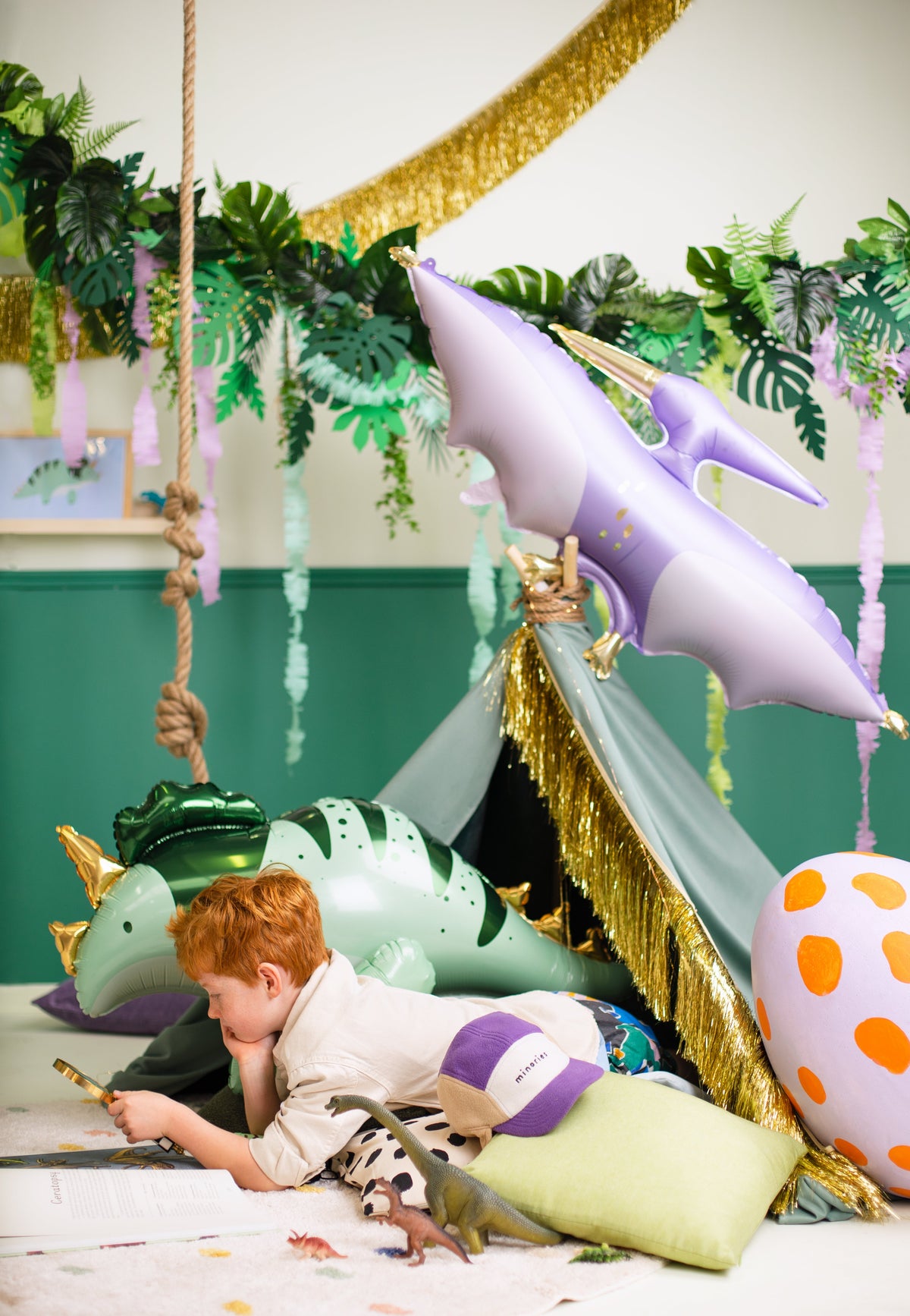 Shape Folienballon "Dinosaurier Pterodactyl" | 120 x 62 cm