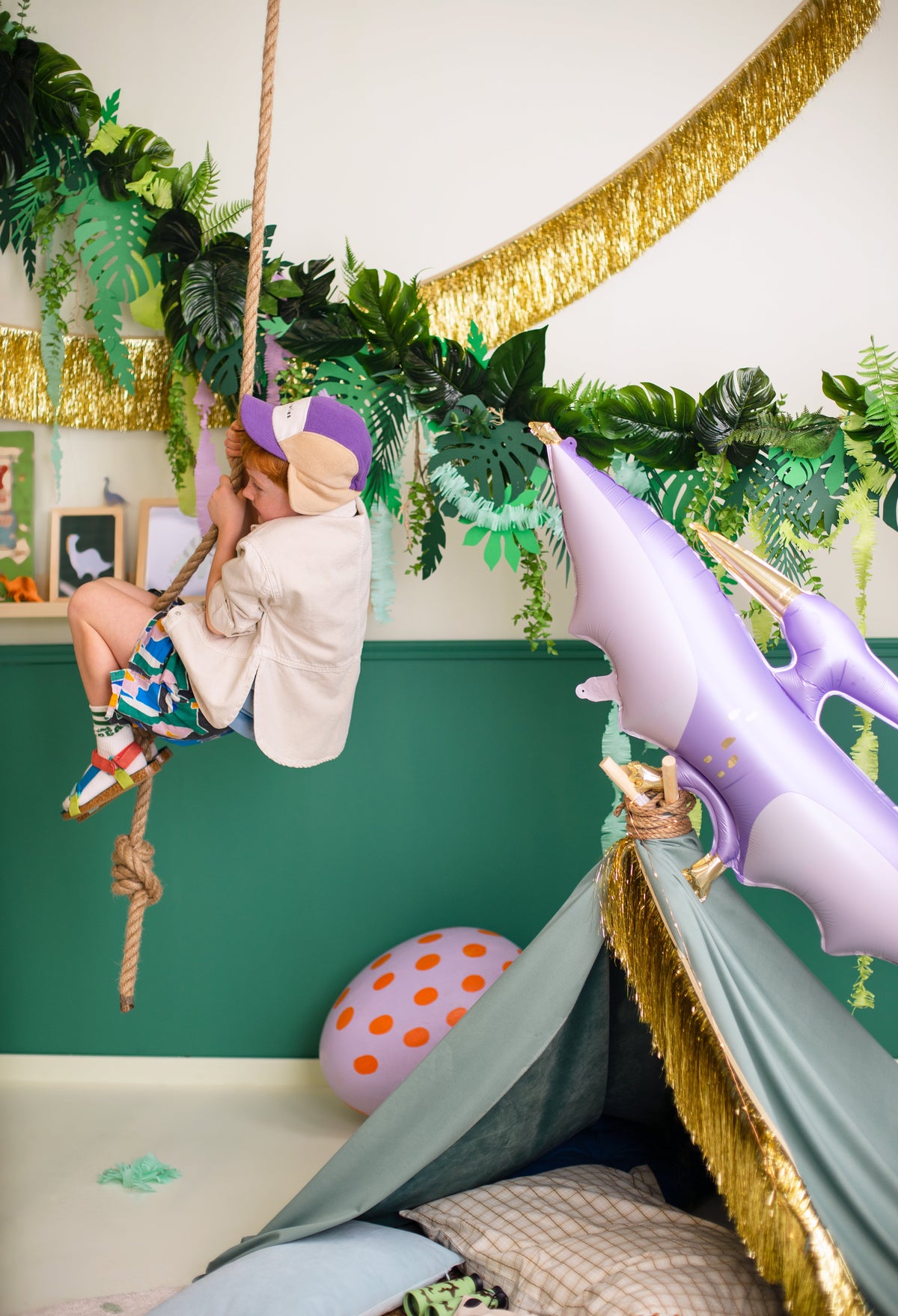 Shape Folienballon "Dinosaurier Pterodactyl" | 120 x 62 cm