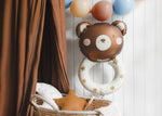 Shape Folienballon "Teddybär Rassel" | 61 x 88 cm