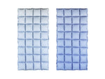 Folienballon Vorhang 72x143 cm | Blau Ombre