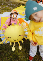 Airwalker Folienballon "Sonne" | 91 x 77 cm