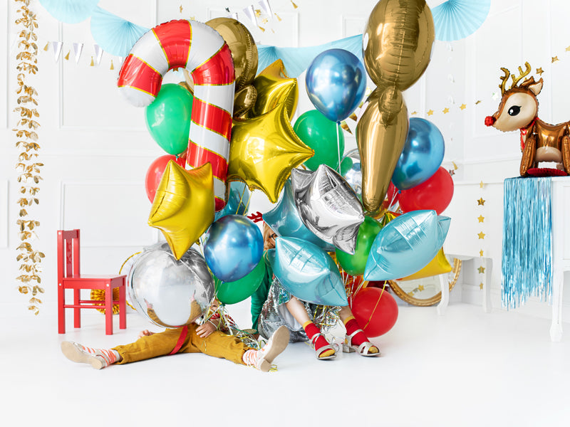 Shape Folienballon "Zuckerstange" | 50 x 82 cm