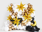 Shape Folienballon "3D-Stern" Gold | 70cm