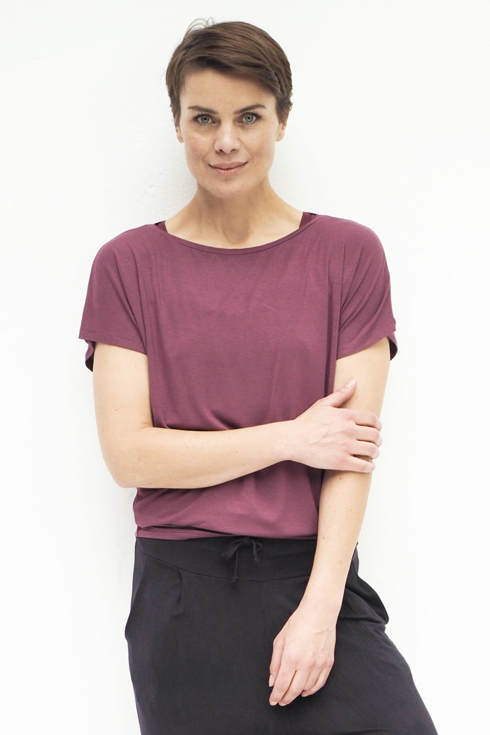 Cosy Tee ruby earth