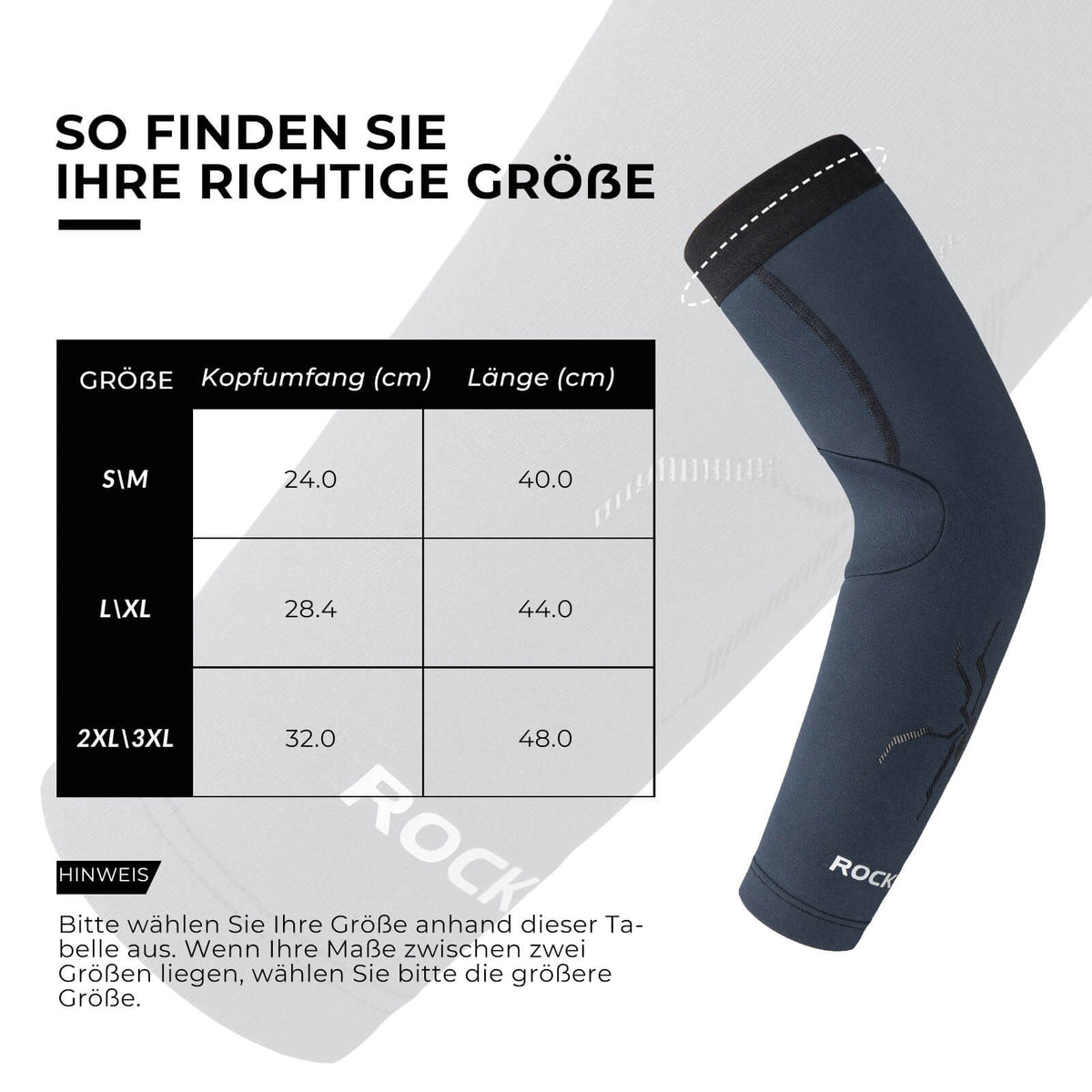 Fahrrad Armlinge Winter Thermo S-3XL (1 Paar) Namma Markt