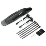 Fahrrad Schutzbleche Set Vorne/Hinten Verstellbare Flexible 26-29 zoll