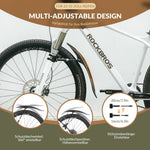 Fahrrad Schutzbleche Set Vorne/Hinten Verstellbare Flexible 26-29 zoll