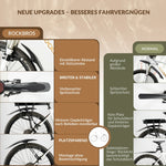 Fahrrad Schutzbleche Set Vorne/Hinten Verstellbare Flexible 26-29 zoll