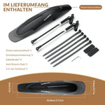 Fahrrad Schutzbleche Set Vorne/Hinten Verstellbare Flexible 26-29 zoll