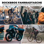 Faltbare Einteiler-Gepäckträgertasche für den Gepäckträger