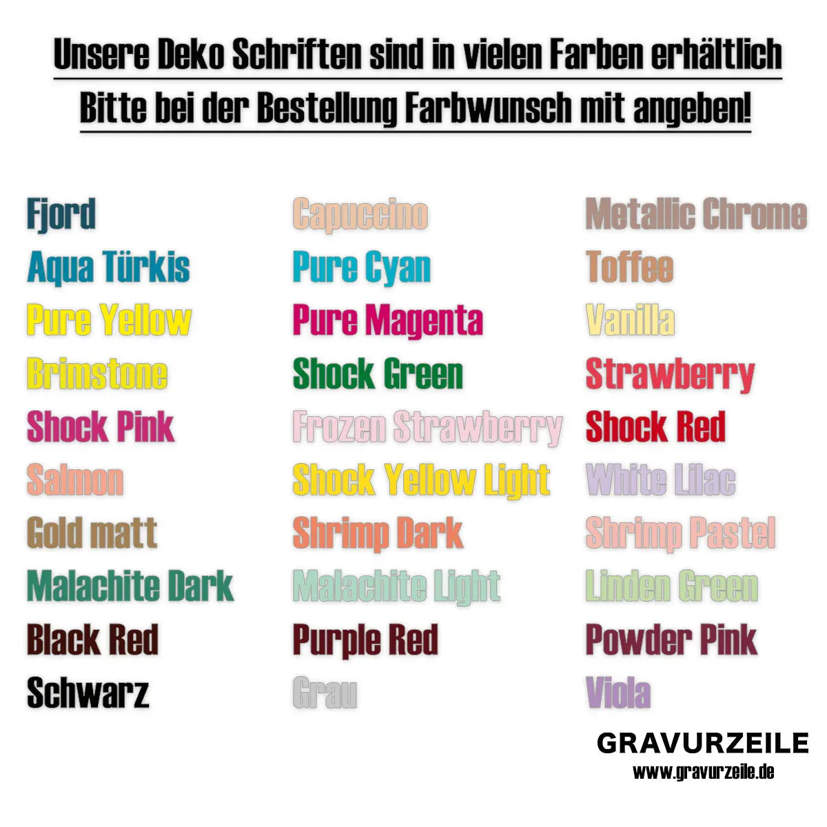 Familienglück Deko Schriftzug