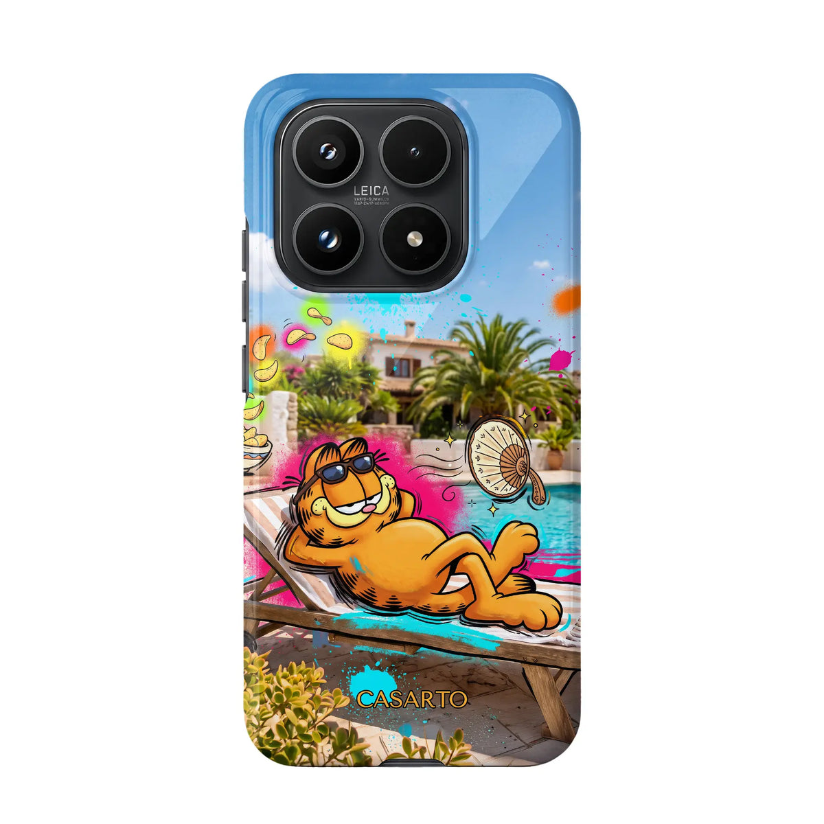 Poolside Cat