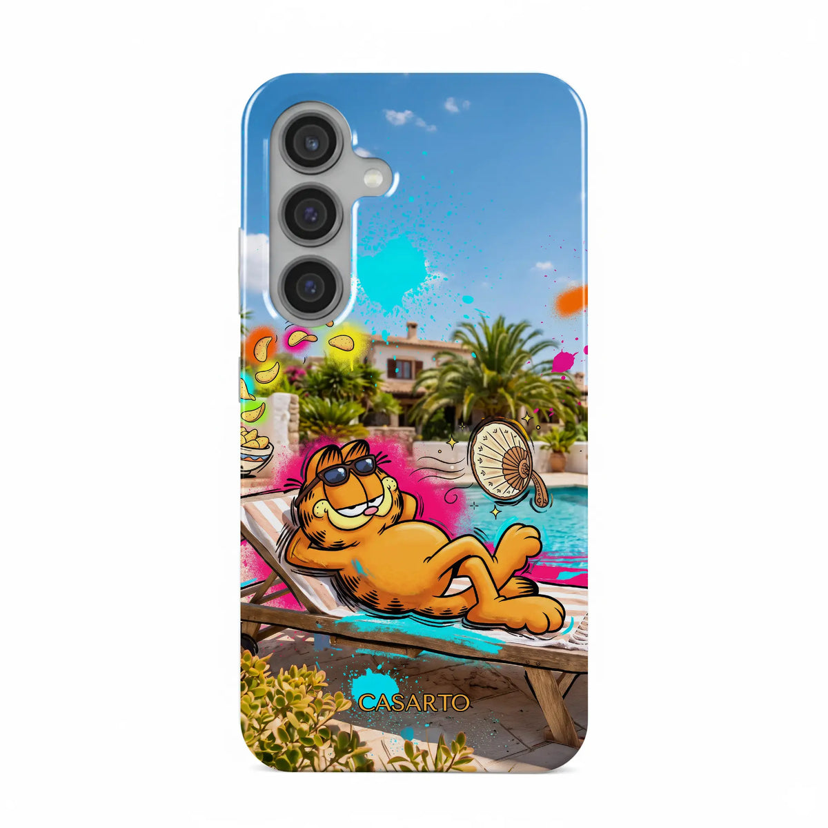 Poolside Cat